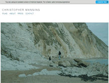 Tablet Screenshot of csmanning.com